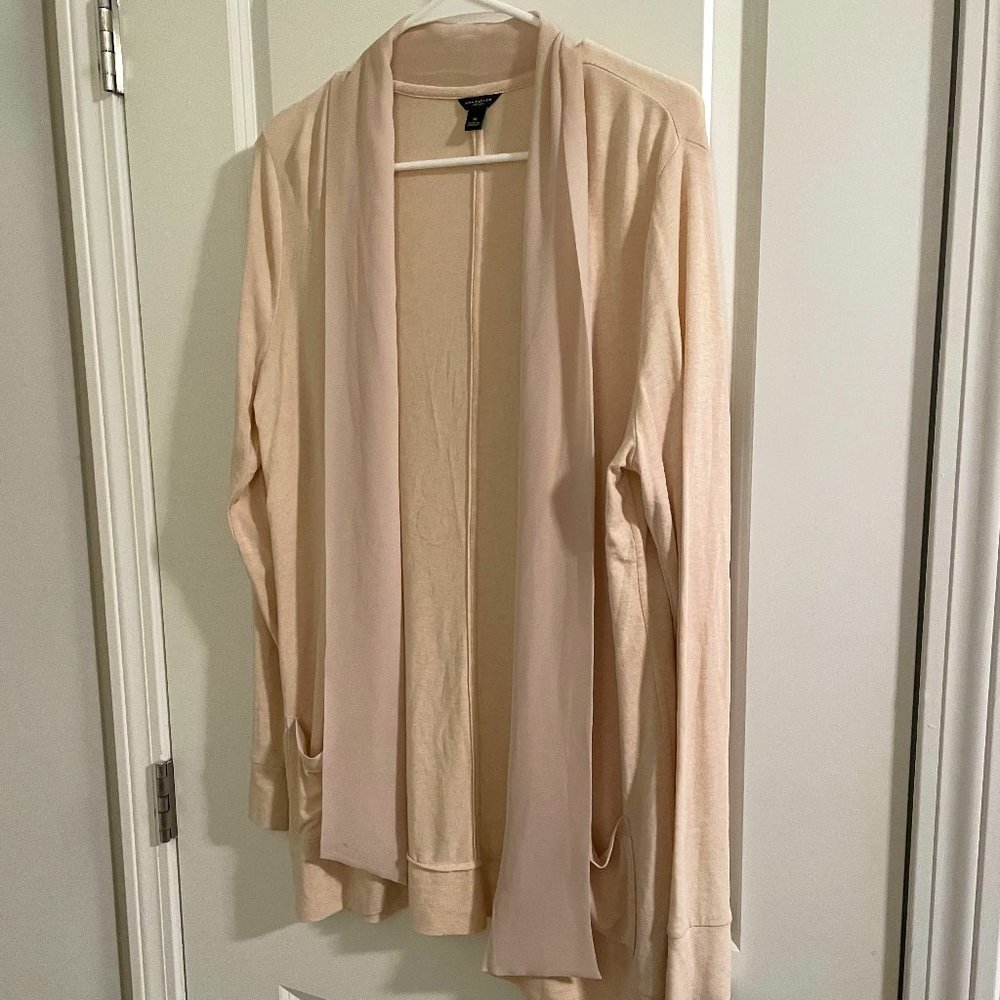 Ann Taylor Open Front Cardigan